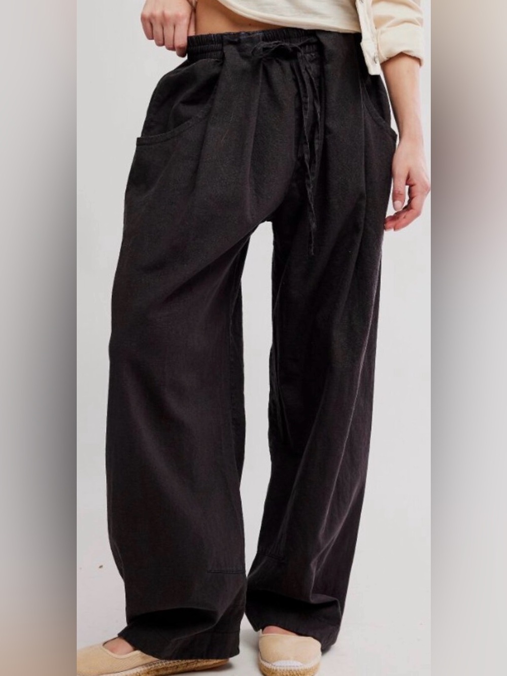Free People Chambers Laid Back Pull-On Pants